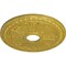 Ekena Millwork Raymond Ceiling Medallion (Fits Canopies up to 5 1/8"), 18 1/8"OD 3 5/8"ID x 1 1/8"P, Rich Gold CM18RARGS - alternate 3